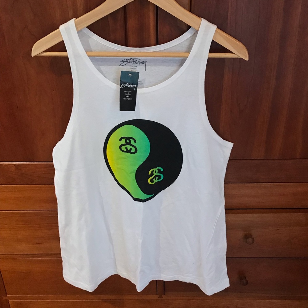 STUSSY GIRLS TANK S NWT